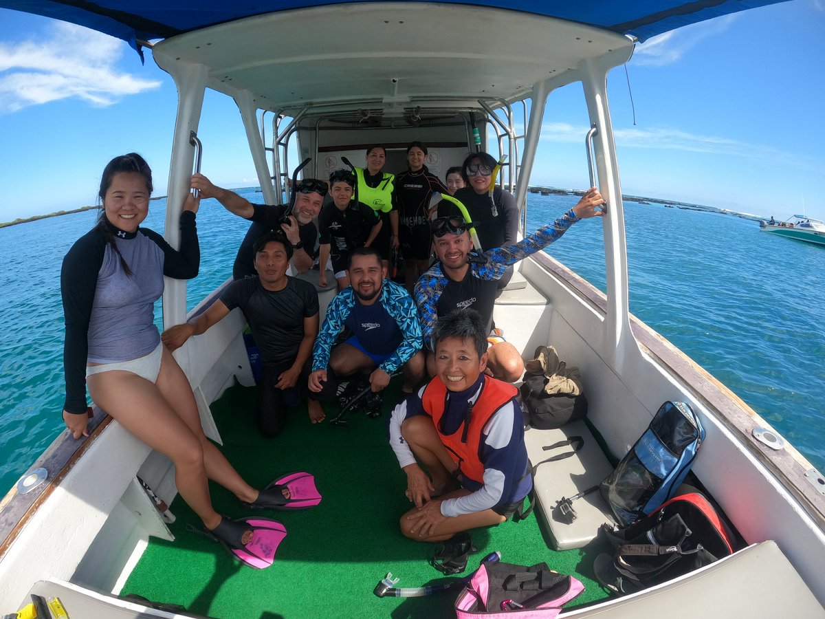 Was amazing enjoy the trip with the Wu Family. #galapagos #GalapagosIslands