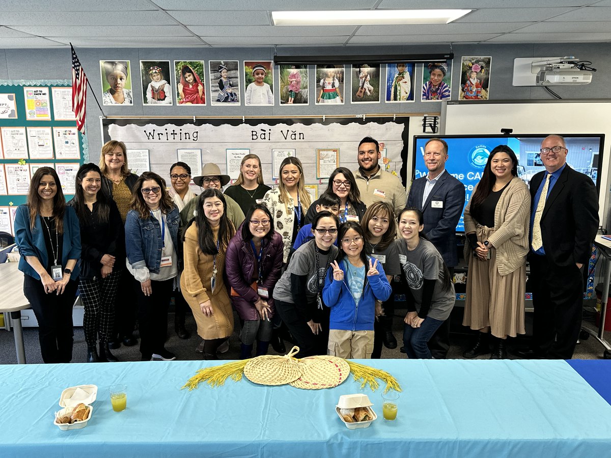 westminstersd's tweet photo. CABE CONFERENCE VISITS: Today, both of our incredible Spanish and Vietnamese Dual Language Immersion Programs at DeMille Elementary School  and Willmore Elementary  had visitors from the California Association of Bilingual Education Conference. https://t.co/HbThDaqtF4