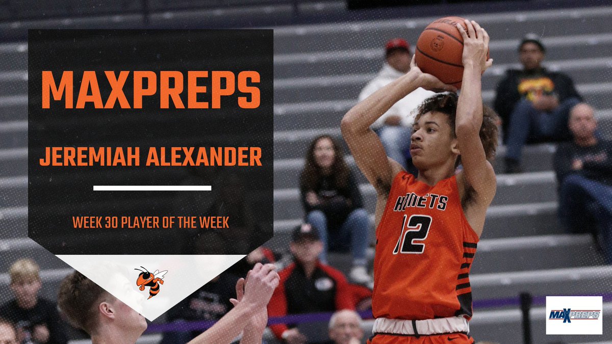 TheHiveBGHS's tweet photo. Congratulations to Jeremiah Alexander on being voted MaxPreps - Week 30, Player of the Week! #HornetProud https://t.co/ozYqs72CX4