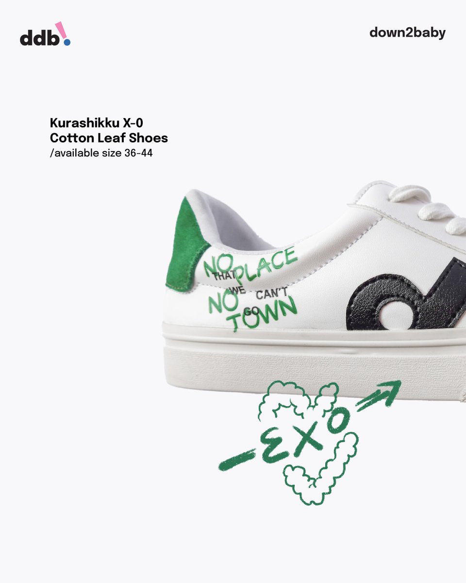 down2baby's tweet photo. Stay #ClassicbutnotBasic 🍃 our first shoes collection will set up the whole mood of your outfit 💥💫

Kurashikku X-0 Cotton Leaf Shoes
inspired by our star, EXO

IDR 299k / $22
gift: Fabric keyring member, Socks, Box

🗓~ 30.04.23 (11:59PM)
🛒 https://t.co/iOjIg4N6HH https://t.co/YHbCWgRLfq