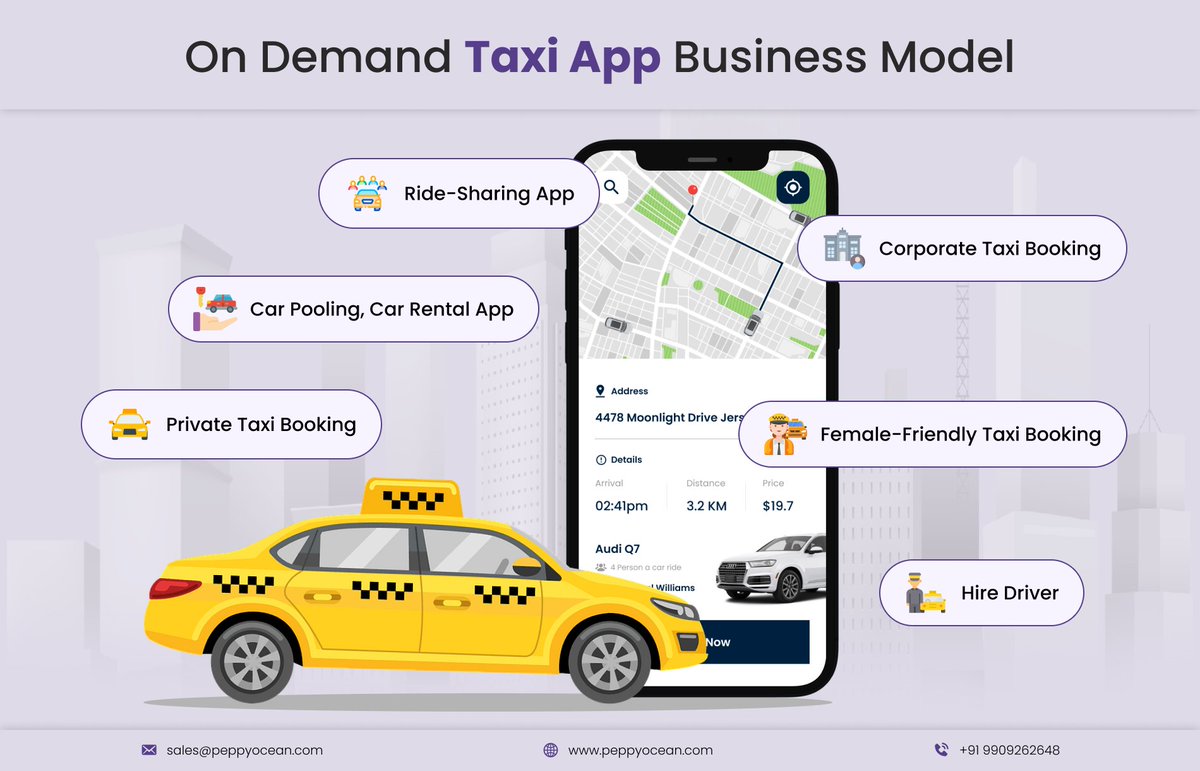PeppyOcean's tweet image. There is a range of different #taxibusiness models that cater to various requirements and market niches. Being a leading #taxiapp development company, we are experts in providing all types of #taxidispatchsoftware

👉 bit.ly/3nb0Jmm

#taxibusinessmodel