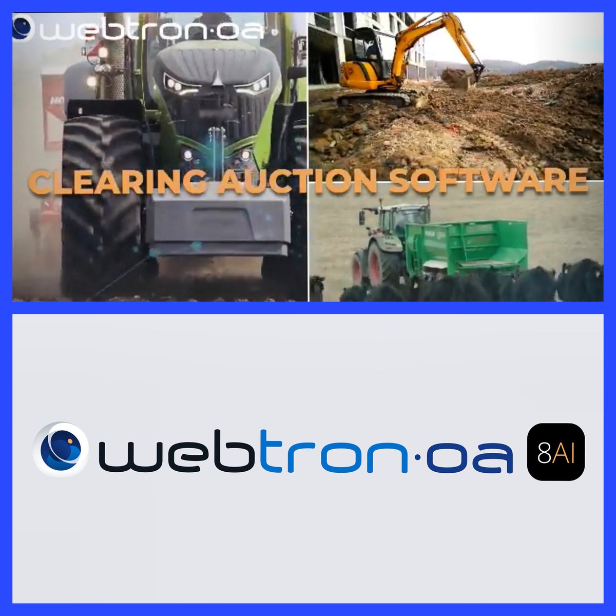 globalauctions1's tweet photo. 🌏🏷🚜 Clearing sales auction software, which can be run globally, check us out today. https://t.co/LeuG7o6mWI #clearingsale #clearingauctions #tractor #farmauctions #industrialsales #industrial #clearingsale #whitelabel #whitelabelauction #globalauctions #globalauctionsoftware https://t.co/ZA2QyO3ins
