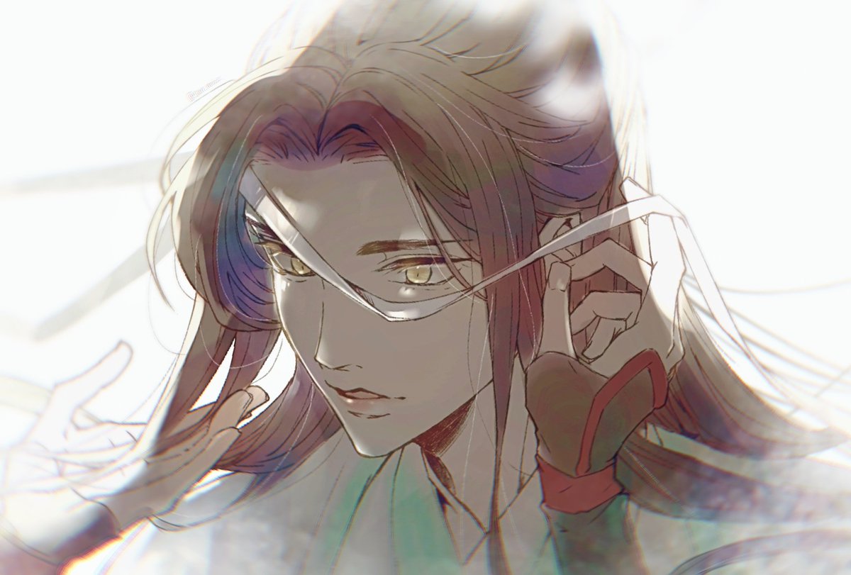 忘羨「〝触れていいのは貴方だけ〟  #MDZS  #忘羨 」|羨@多忙のイラスト