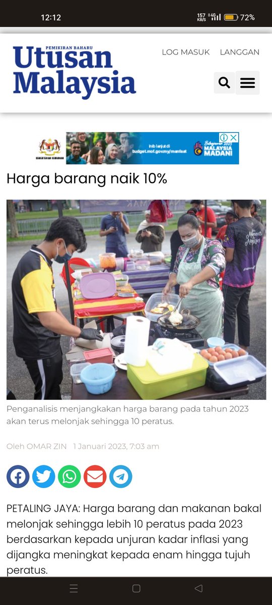 tinta_menulis's tweet image. Keterjaminan makanan di bulan Ramadhan + Syawal terus diragui. Harga barang dijangka terus meningkat. Apakah solusi kerajaan?

#KerajaanGagal #PMXtoXPM