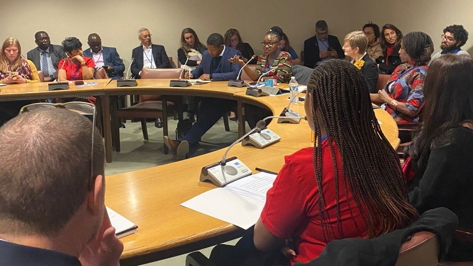 Amref_Worldwide's tweet photo. We need more space for women WASH professionals, to enhance and help improve the WASH sector across Africa – Anastazia Rutatina #UNWaterConference #AmrefWASHImpact @martinmuchangi @UN_Water https://t.co/VZATGKAX0T