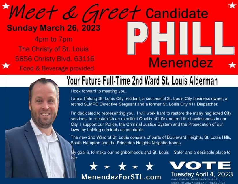 pickleballstl's tweet photo. @Justalexbennett Vote for #phil #2ndward #st.louiscity #letsgo https://t.co/JpTORJZG1X