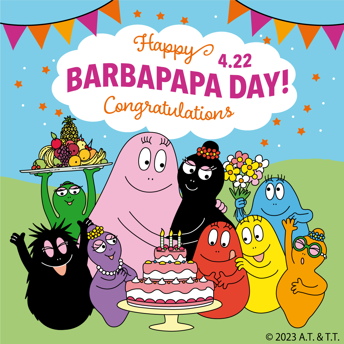 barbapapa_jp's tweet photo. バーバパパの日イベント情報📢
4月22日は #バーバパパの日💖
今年はバーバパパの日にコマドリアニメーションのワークショップを開催します🌈是非、ご参加ください🥳✨
詳細はコチラ⇒https://t.co/6kFA9ufVxU https://t.co/MDkdwfAQIq