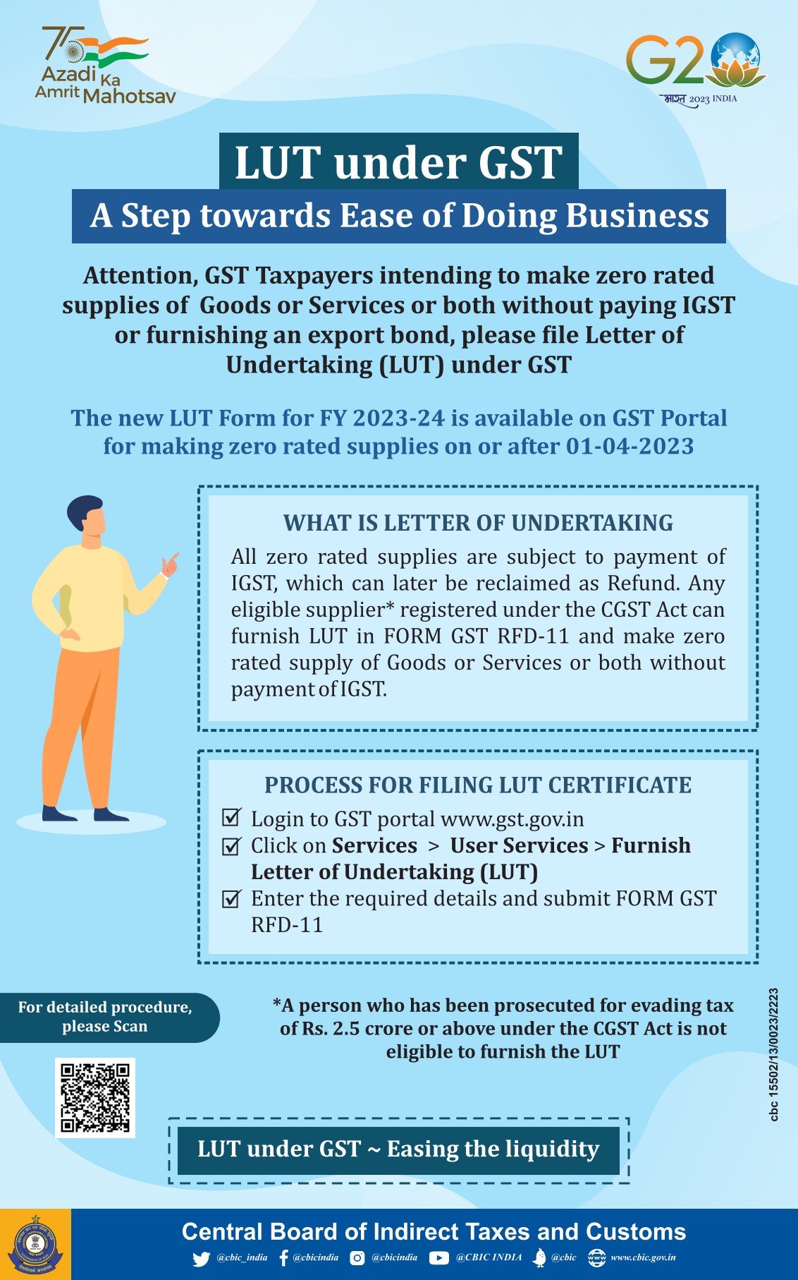 CBIC on Twitter "Attention, GST Taxpayers intending to make zero rates