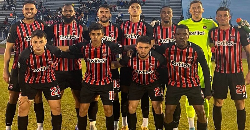 USLLeagueTwo's tweet photo. ▫️ @MenaceSoccer94 get the dub in Tennessee 👹
▫️ @NonaFC22 secure a date down I-4 with the @TampaBayRowdies 🌴
▫️ @capistrano_fc upend the defending league champs 🐦

All this and more as we recap Wednesday's First Round @opencup action 🔻

#Path2Pro | #USOC2023