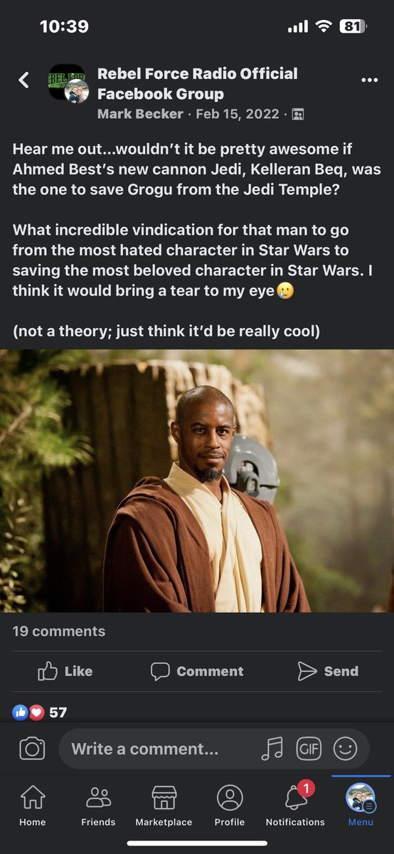 DarkMarkus29's tweet photo. @ReturnOfThePod @BrianSilliman @mattromano @caitlinmbusch just wanted to let you guys know I called this over a year ago and it was so amazing to see😭 the man who played the most hated character  returns to save the most beloved❤️ #jediredemption https://t.co/FApuP84Ais