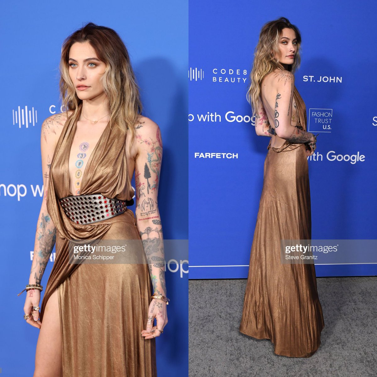 Paris Jackson asiste a los premios Fashion Trust U.S. 2023 en Goya Studios, Los Angeles, California.