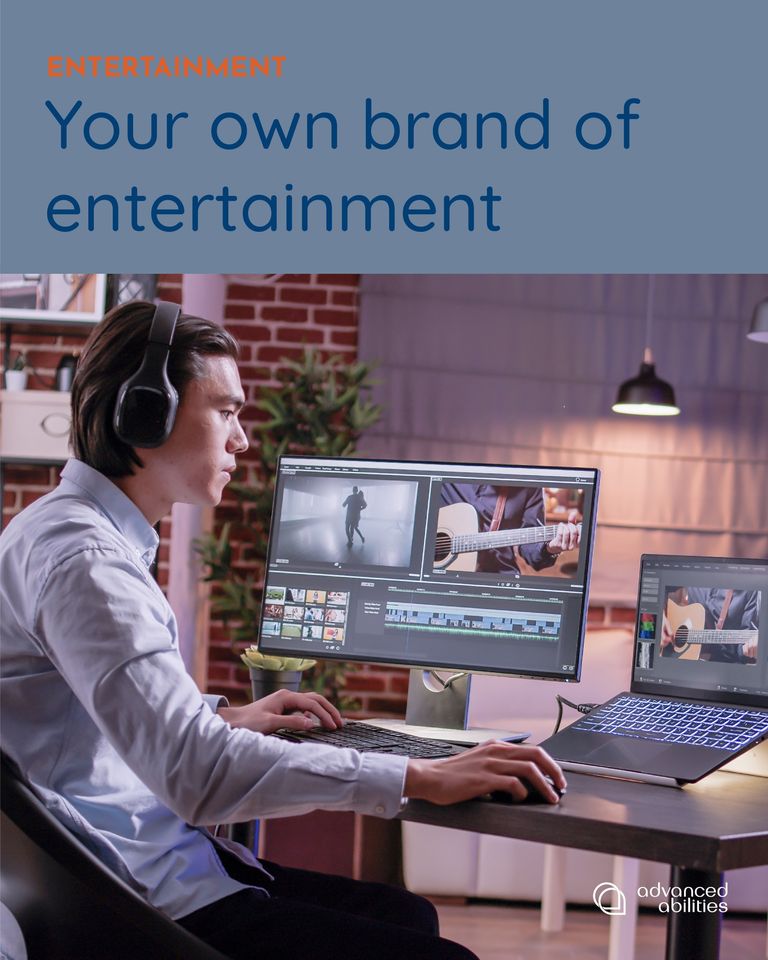 Advabilities's tweet photo. Launch and curate your very own OTT platform and be #AbleToAdvance your brand of entertainment.

Visit our website https://t.co/J5tQD50ALs to learn more about CloudStudio.

#AAS #AbletoAdvance #YourPartnerInTechnology #techforgood #Technology #SmartScan #UrbanNinja #CloudStudio https://t.co/nSFAOULgpX
