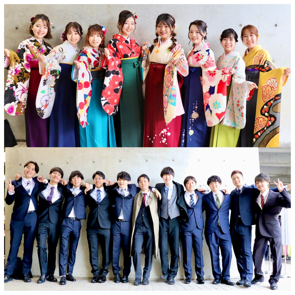 nspispispispi's tweet photo. 3/22→追いコン🌸
3/23→卒業式🎓

卒業される20~22期の皆さんおめでとうございますぴ🎉✨
コロナで色々制限された活動の中、インスピを盛り上げる為に頑張ってくれてありがとうすぴ！

このサークルでの経験、想い出が一生残りますように🍀

#inspiritualvoices
#卒業おめでとうございます https://t.co/UR1P9bGO8Y