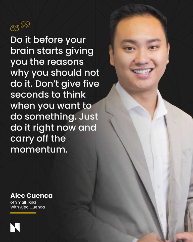noyflix's tweet photo. Podcaster Alec Cuenca on getting stuff done.

Follow us on Instagram for more updates:
https://t.co/d93X7P7VhU

#Noyflix #PinoyTalent #PinoyFilm #Podcast #AlecCuenca #SmallTalk https://t.co/mzY0uTWAyn