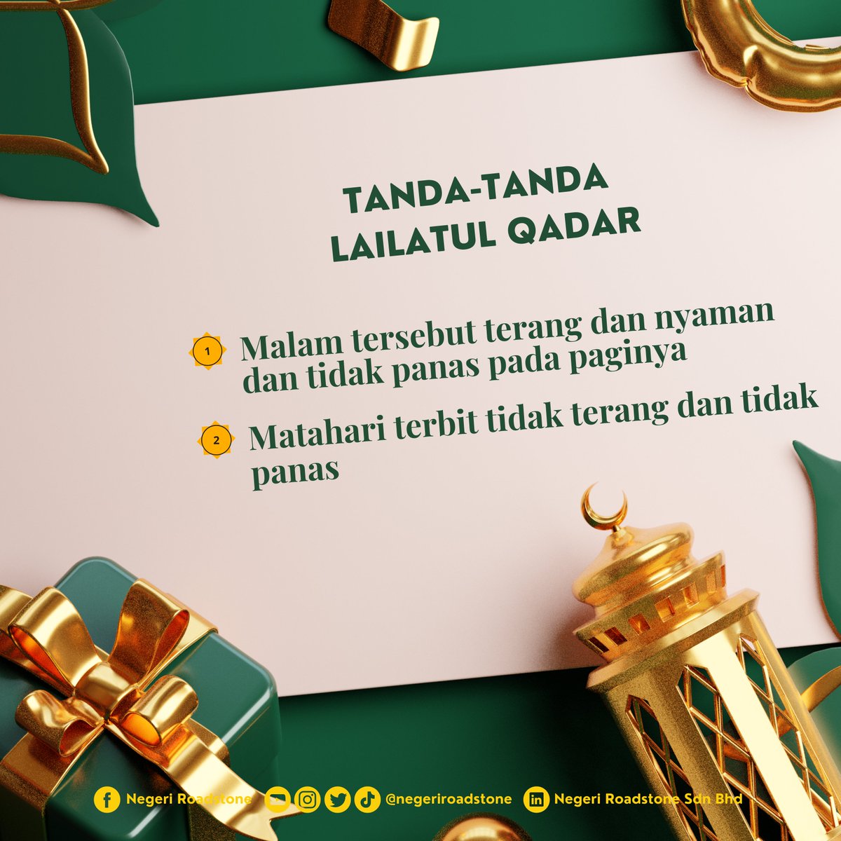 negeriroadstone's tweet photo. #lailatulqadar #ramadhan #negeriroadstone #nrsb https://t.co/3AFP2xgs0N