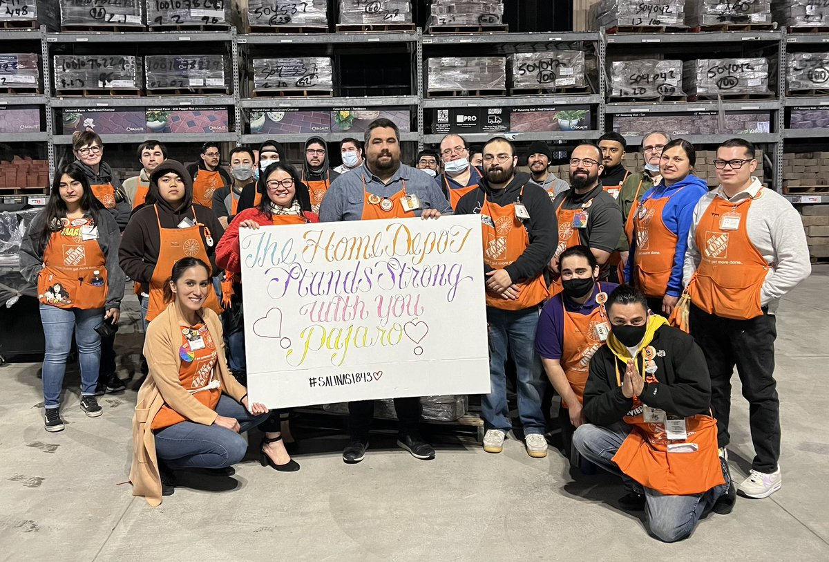 As Chair of the Monterey County Board of Supervisors, I want to thank all the dedicated employees of SALINAS HOME DEPOT for getting $10,000 donated to help Pajaro Flood victims. Your thoughtfulness, concern &amp; actions for our neighbors in need is greatly appreciated!👏🏽 Thank you,