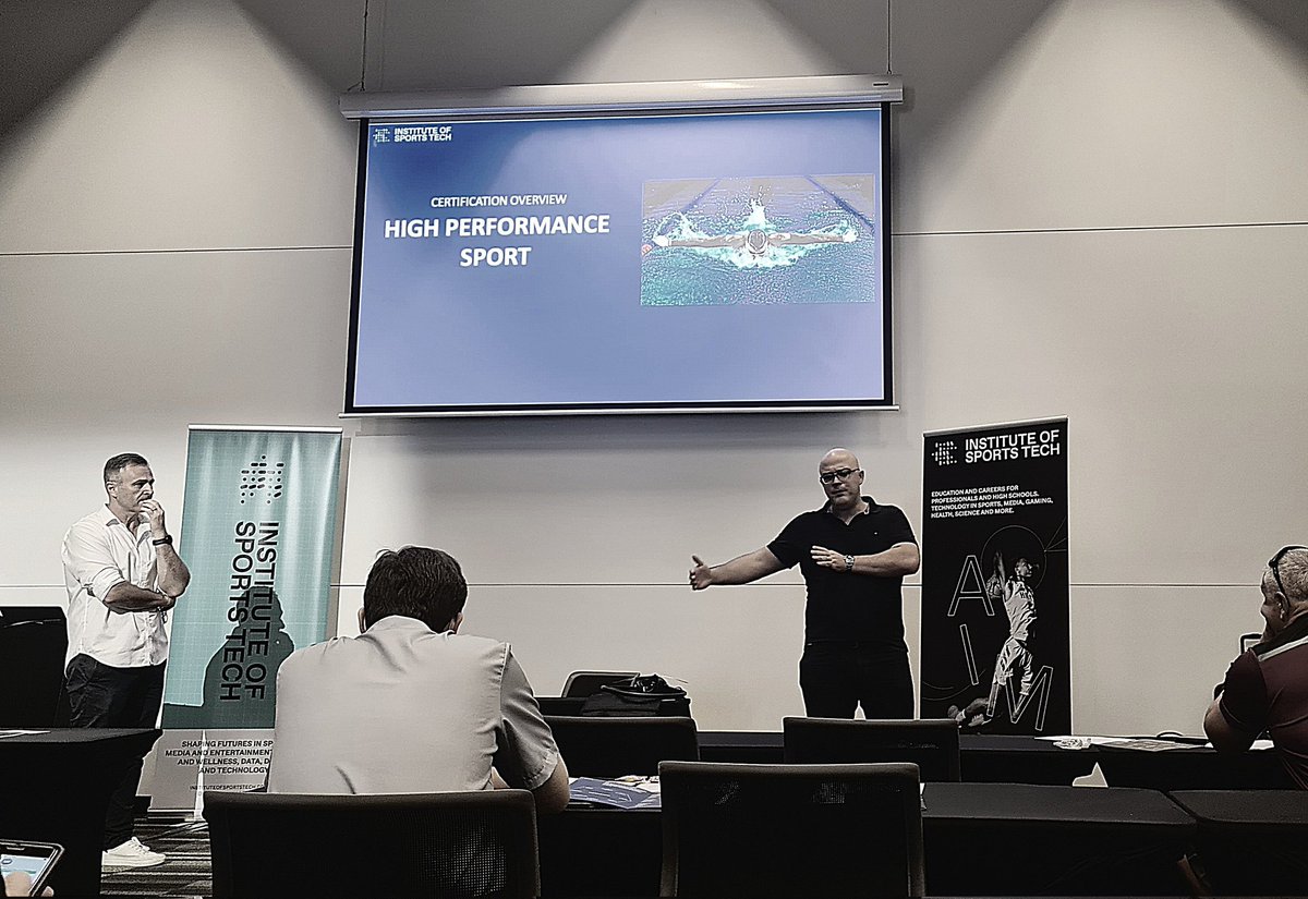 channa_marsh's tweet photo. 🌱⛳️💻Applying sports technology to enhance high performance sport. A hot topic, especially leading up to Brisbane 2032. https://t.co/Bd2N1ReEeC