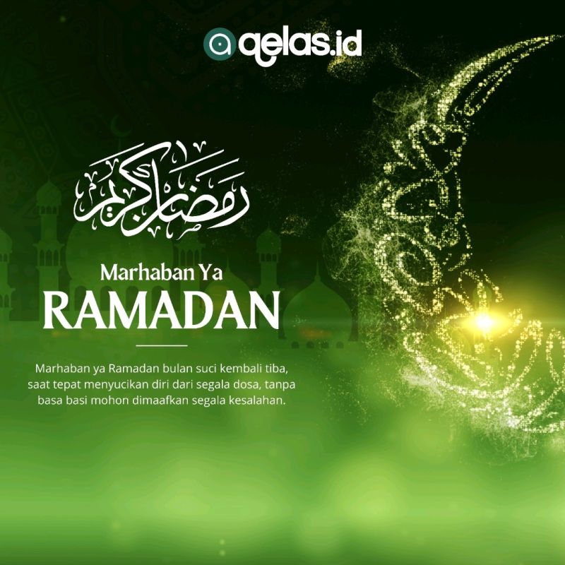 mulaidariguru's tweet photo. Hi Sobat qelas!
Selamat datang bulan suci Ramadhan, bulan penuh berkah dan ampunan. Semoga kebersamaan dan keikhlasan kita dalam menjalankan ibadah puasa dapat menguatkan ikatan kebersamaan. Selamat menunaikan ibadah puasa bagi yang menjalankannya.

#HappyRamadhan #MulaiDariGuru https://t.co/6Z6Pi0Vpzy
