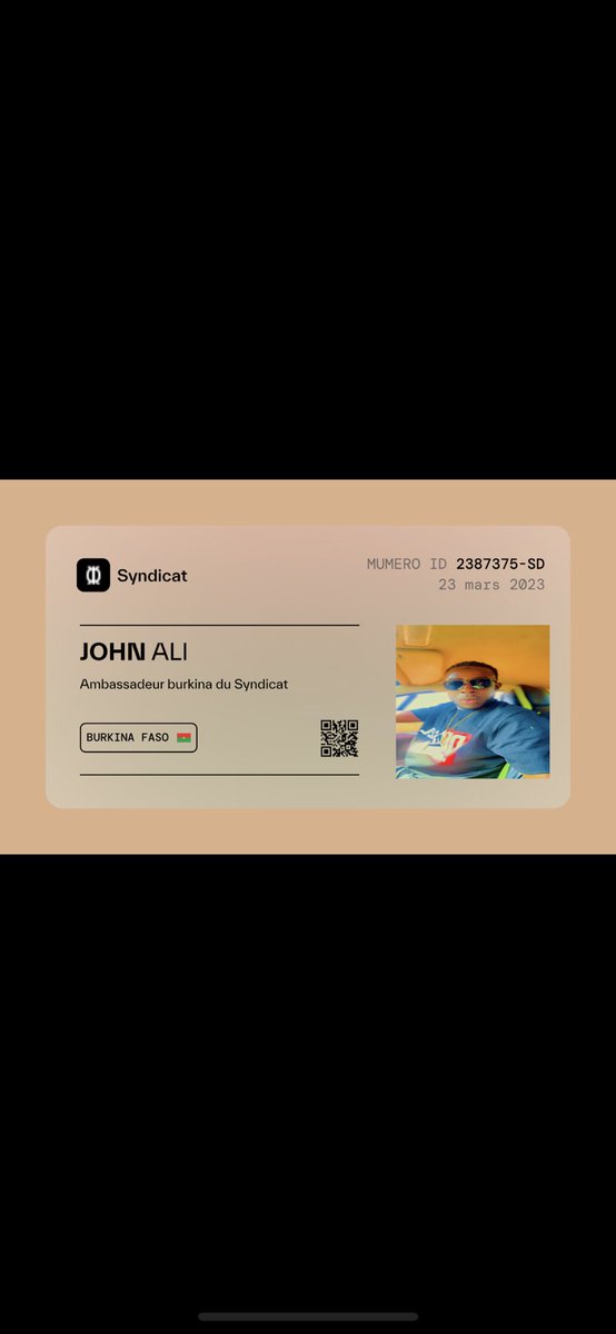 BalimaJohn's tweet photo. @suspect_95  ambassadeur du syndicat au Burkina https://t.co/mPkLxWx44w
