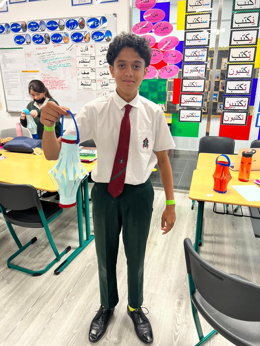 JCD_ArabicB's tweet photo. Fanous Ramadan (فانوس رمضان) is an Arabic folk and traditional lantern used to decorate streets and homes in the month of Ramadan, and it is spread across the Muslim world and as a common symbol associated with the holy month @JumeirahCollege @KHDA @GEMS_ME #RamadanKareem https://t.co/r7hV93yhYE