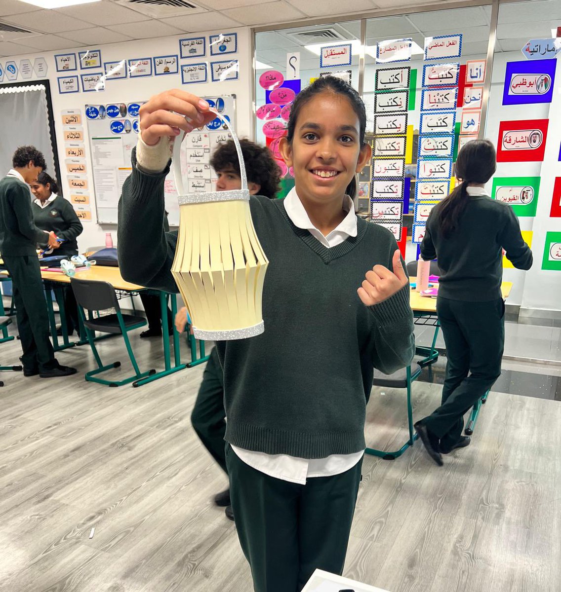 JCD_ArabicB's tweet photo. Fanous Ramadan (فانوس رمضان) is an Arabic folk and traditional lantern used to decorate streets and homes in the month of Ramadan, and it is spread across the Muslim world and as a common symbol associated with the holy month @JumeirahCollege @KHDA @GEMS_ME #RamadanKareem https://t.co/r7hV93yhYE