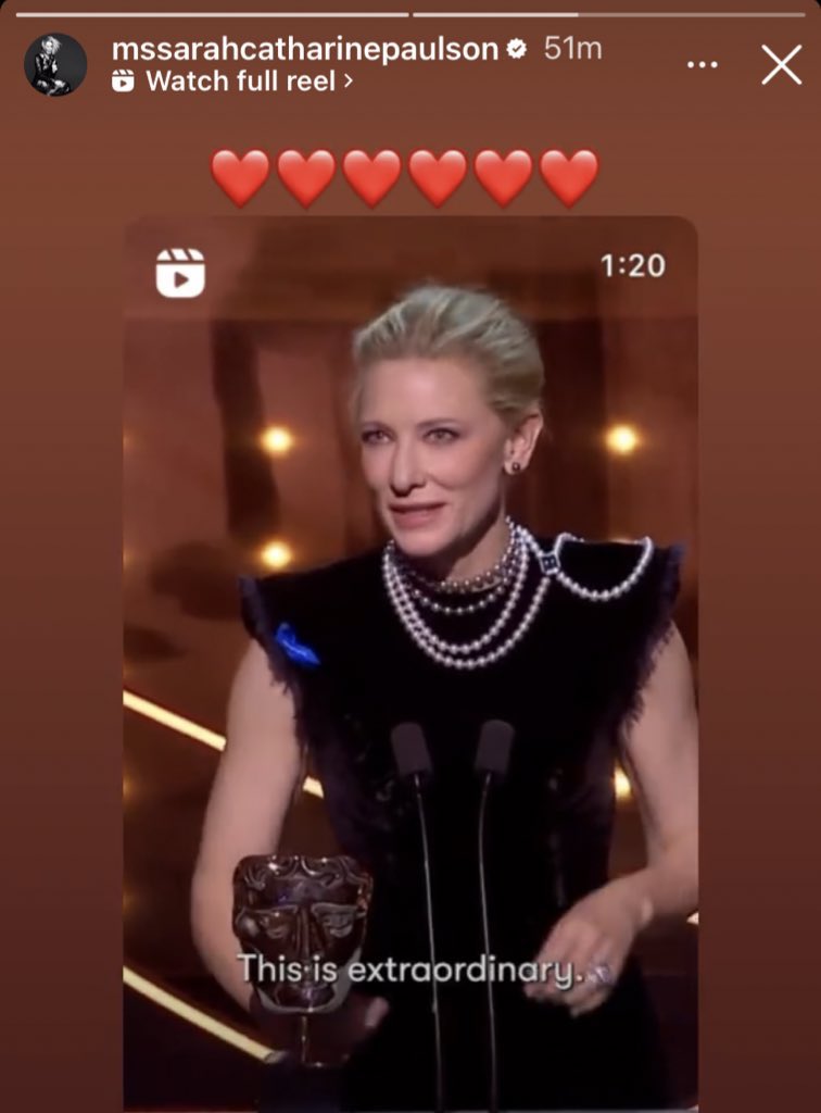 sarah paulson you're so real for this <3