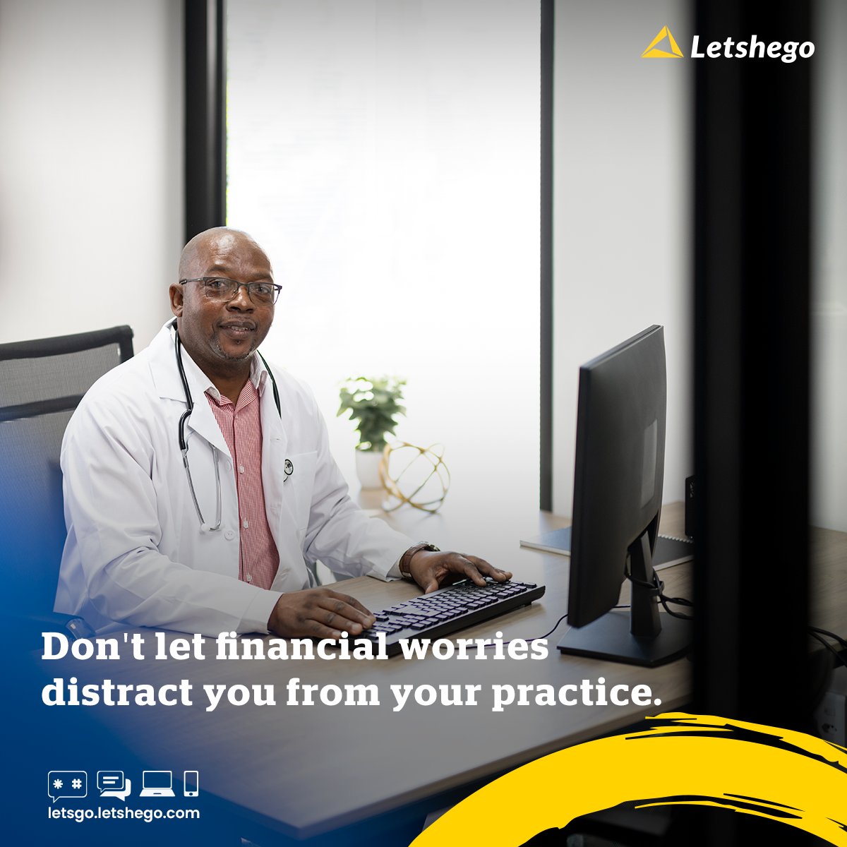 LetshegoKe's tweet photo. As a doctor, you work hard to help others. Let us help you! With salary check off, you can get access to fast and convenient financing, so you can focus on what you do best. Apply today via https://t.co/r15SLYx3rs
#LetsGo #Letshego #Salarycheck-off https://t.co/ffGGVzeW0q