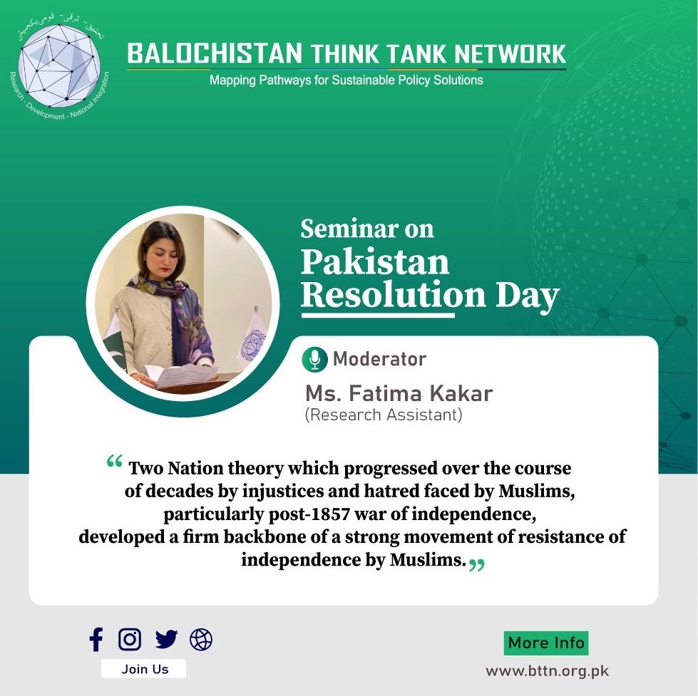 bttn_quetta's tweet photo. In House Seminar | BTTN conducted an In-house to celebrate the #lahoreresolution1940.
#23rdmarch1940 #PakistanDay https://t.co/bGKQPkOPL0