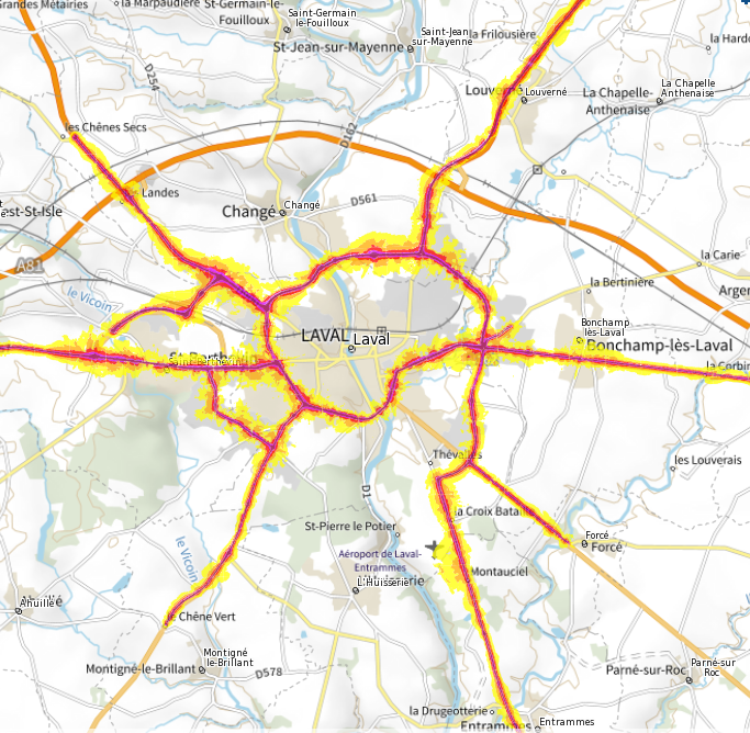 Prefet53's tweet photo. #Transport #routes #Mayenne I Actions de prévention et de réduction du #bruit autour des grandes infrastructures terrestres :
✅Consulter la #Cartographie
✅Connaître les mesures du plan de prévention du bruit dans l’environnement #PPBE ⤵️
➡️ https://t.co/nHyaoMYKdY https://t.co/rTTW34toZt