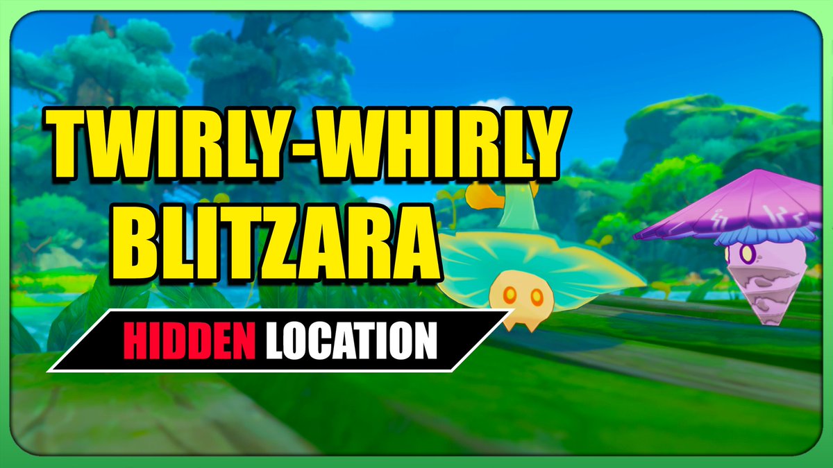 BruteFact13's tweet photo. Hello everyone!
Today I bring you the hidden location of Twirly-Whirly and Blitzara during The new event Fungus Mechanicus! ✌️

Video: https://t.co/K8Mhv2PFDS

#Genshinlmpact #blitzara #twirlywhirly
#bongohead #Genshin https://t.co/jkxWCeSFz0
