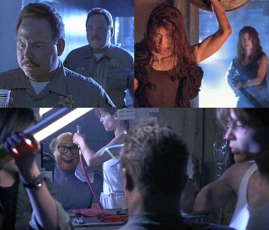 In Terminator 2: Judgment Day, they used twins in order to do some of the visual effects.
