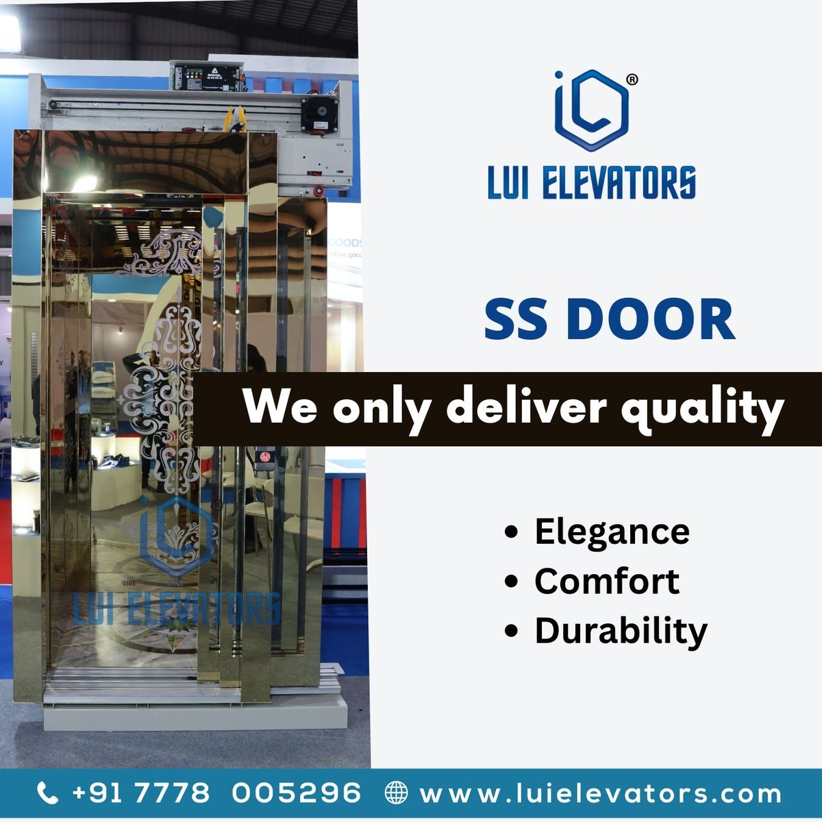 ElevatorLui's tweet photo. The product is designed following strict quality standards, giving a pleasant experience to passengers.
#LuiElevators #Elevators #elevatorparts #liftparts #Elegant #saftey #Elevator #elevatorservice #elevatorbusiness #engineering #elevatortechnology #elevatorworld #gujarat #india https://t.co/zxwN9E5bxE