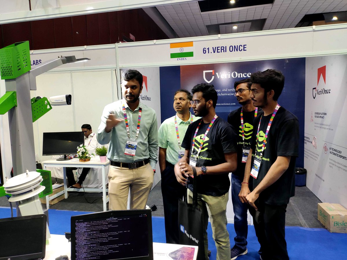 capulustech's tweet photo. Capulus Technologies receives overwhelming response at International Police Expo 2023 Hyderabad 
.
.
.
#capulustechnologies #Internationalpoliceexpo2023 #lawenforcement #policetechnology #securitytechnology #policesolutions #publicsafety #policeprofessionals https://t.co/1F3VrZN7Dk