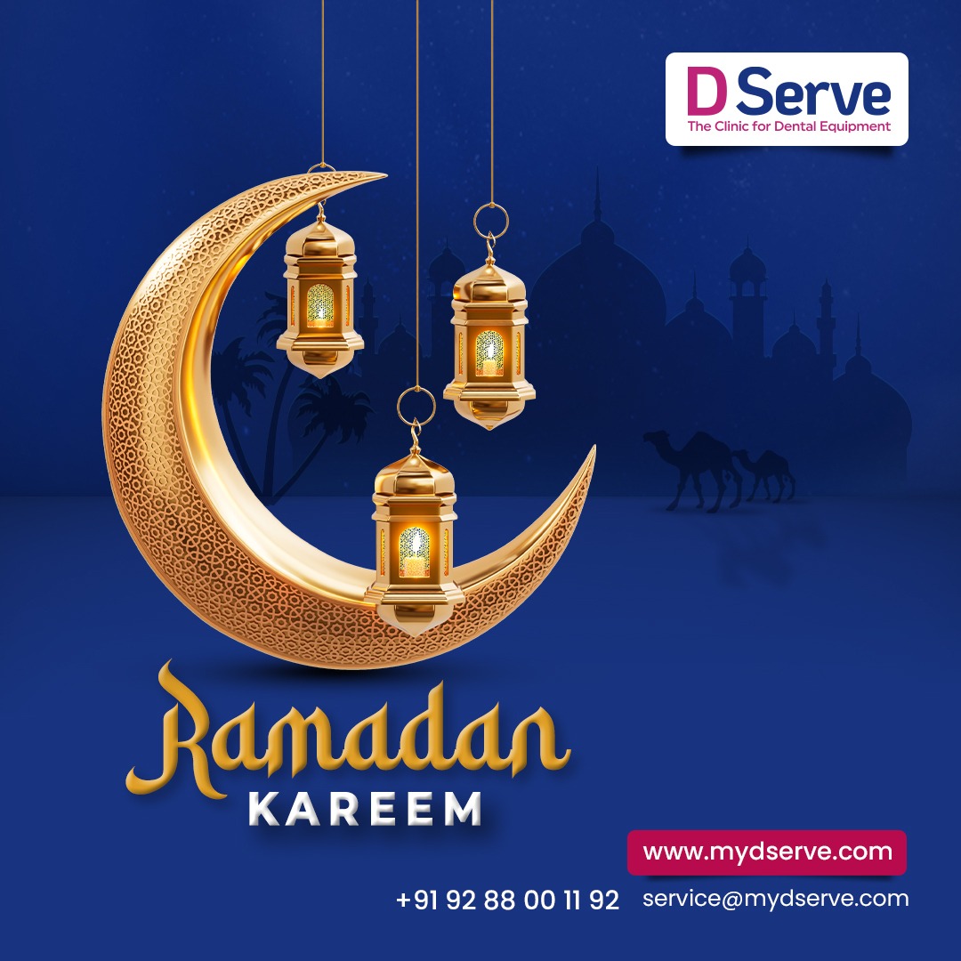 ServeDental's tweet photo. Warm greetings on Ramadan to you and your family. May the holy essence of this festive occasion inspire you towards a better life.
Ramadan Kareem to all.....!
#ramadan #ramadankareem
#DserveDental #dentalequipmentrepair #Dentalequipmentservice #Dentistry #dserve https://t.co/q51OIJeVdg