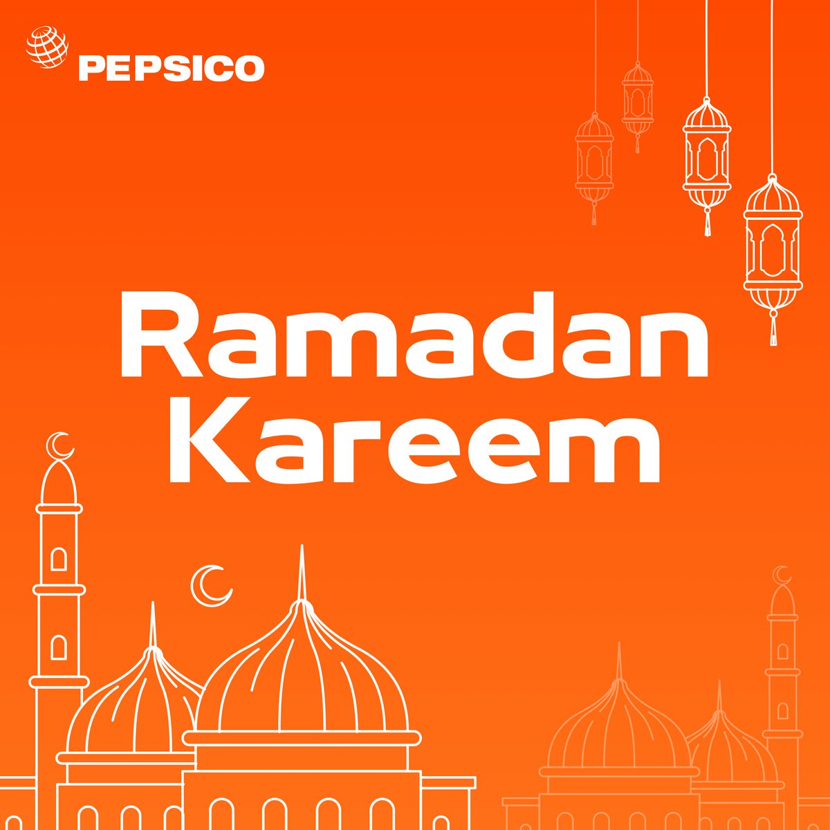 PepsiCoMidEast's tweet photo. #RamadanKareem from the #PepsiCoFamily! May this Holy Month bring you joy, love and spiritual fulfillment. 🌙

رمضان كريم! كل عام وأنتم بخير 🌙 https://t.co/bnQBddfLgD