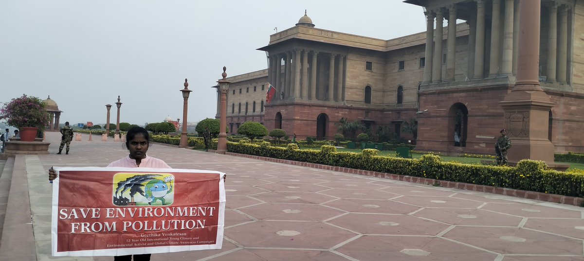 YadhumadiR's tweet photo. In front of the Secretariat North Block and South Block #NewDelhi
First we need to focus on saving our Earth and Environment because the future Billions of specious,humans need Earth back
#SaveEnvironmentFromPollution
#ClimateCrisis #ClimateAction @SDGaction @IPCC_CH @UNFCCC https://t.co/ZOp8EQztaV