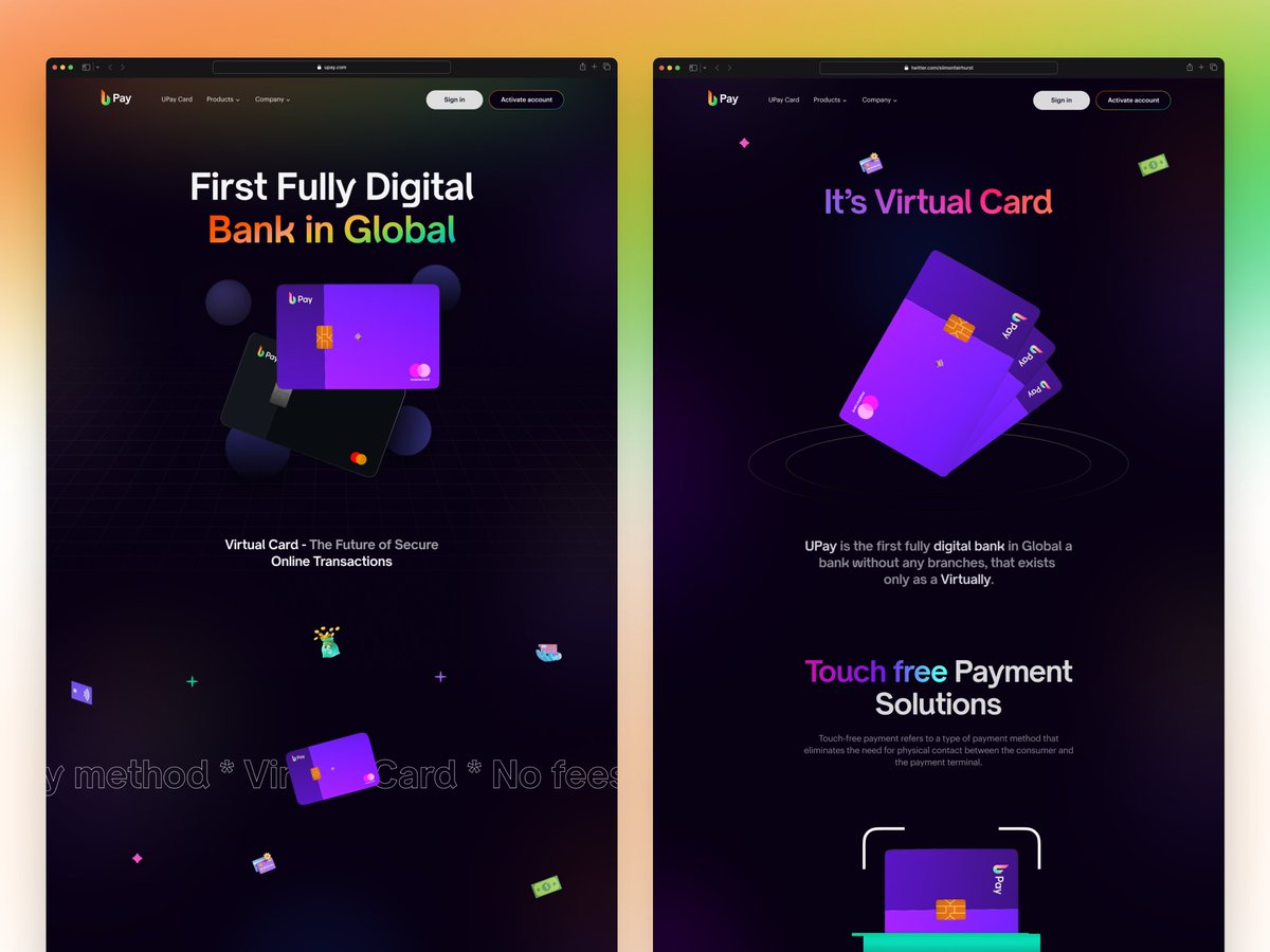 musemindagency's tweet photo. Upay - Digital Banking Website Design
Π‘heck out moreπ https://t.co/8uXq3gfExo
π Let's discuss your project: hello@musemind.agency
#mobilebanking #ewallet #virtualcards #creditcards #modernbanking #financialwebsite #musemind https://t.co/ME7xyAPDt7