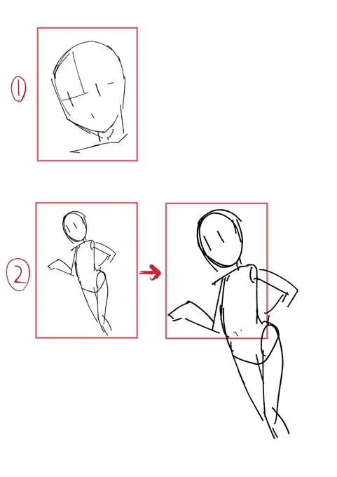画力が伸びる描き方は2番目。これが出来てからだと思うんですよ。 