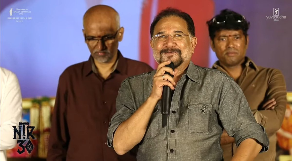 Thyview (@thyview) on Twitter photo " I think #KoratalaSiva has given me great challenges for this film
All our technicians will compliment each other.
I think we'll try to do justice to his writing & his Vision of film making"
~ <a href="/sabucyril/">sabu cyril</a>
#NTR30 #NTR30Muhurtham
<a href="/tarak9999/">Jr NTR</a> #JanhviKapoor <a href="/NANDAMURIKALYAN/">Kalyanram Nandamuri</a> " I think #KoratalaSiva has given me great challenges for this film
All our technicians will compliment each other.
I think we'll try to do justice to his writing & his Vision of film making"
~ <a href="/sabucyril/">sabu cyril</a>
#NTR30 #NTR30Muhurtham
<a href="/tarak9999/">Jr NTR</a> #JanhviKapoor <a href="/NANDAMURIKALYAN/">Kalyanram Nandamuri</a>