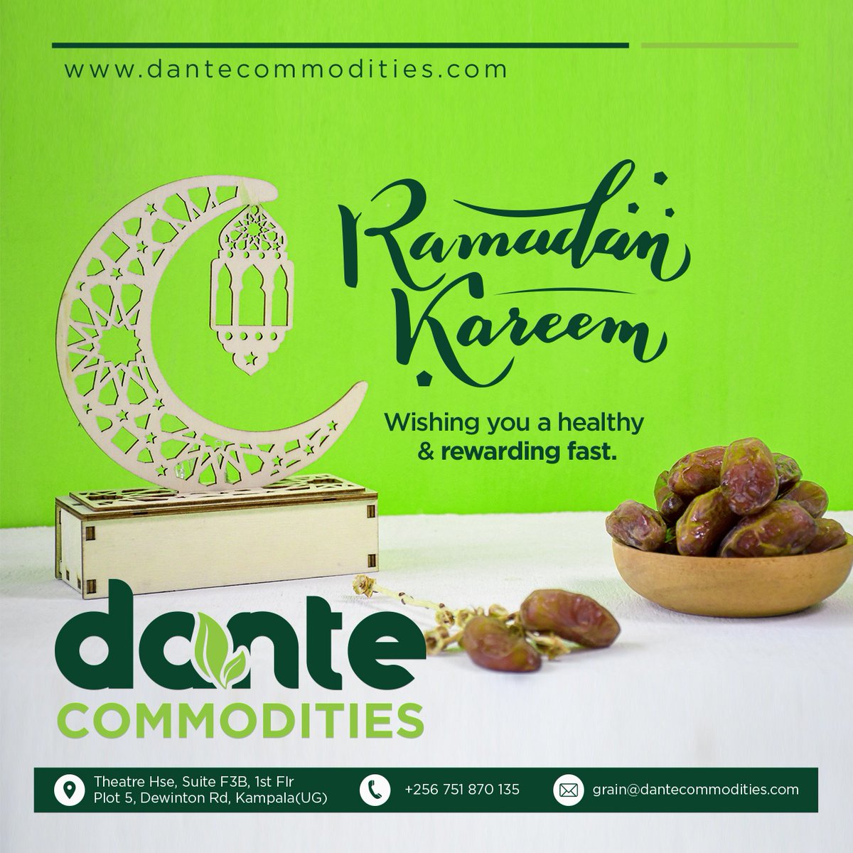DCommoditiesUG's tweet photo. #RamadanKareem 

May the blessings of Ramadan pour your life with happiness, togetherness and shine with the divine blessings of Allah! https://t.co/CMMQXerqPp