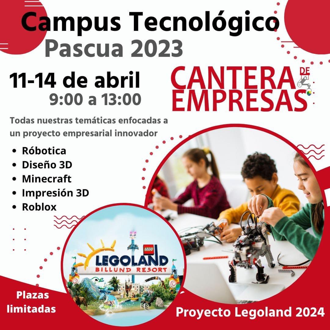 z3_luis's tweet photo. ¡LAS PLAZAS SE VAN COMPLETANDO!
Cada día que pasa quedan menos para nuestro Campus Tecnológico de Pascua.
Emtra en: https://t.co/7K2Dl3G3rh
Y recuerda que este es el primer paso de nuestro GRAN PROYECTO LEGOLAND 2024 en el que ya están apuntadas MÁS DE 30 FAMILIAS Y 5 EMPRESAS https://t.co/8BbjSNjzl9