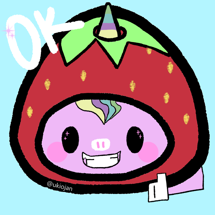 ukiochann's tweet photo. #StrawberryUnicorn 

🍓🦄: Have a beatiful day!

#art #cute https://t.co/ZuqSVg8EQH