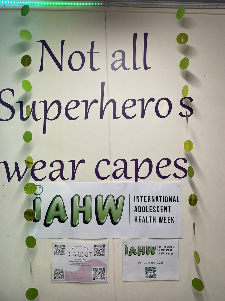 Amazing support of #IAHW2023 by the wonderful staff @CHI_Ireland this week!