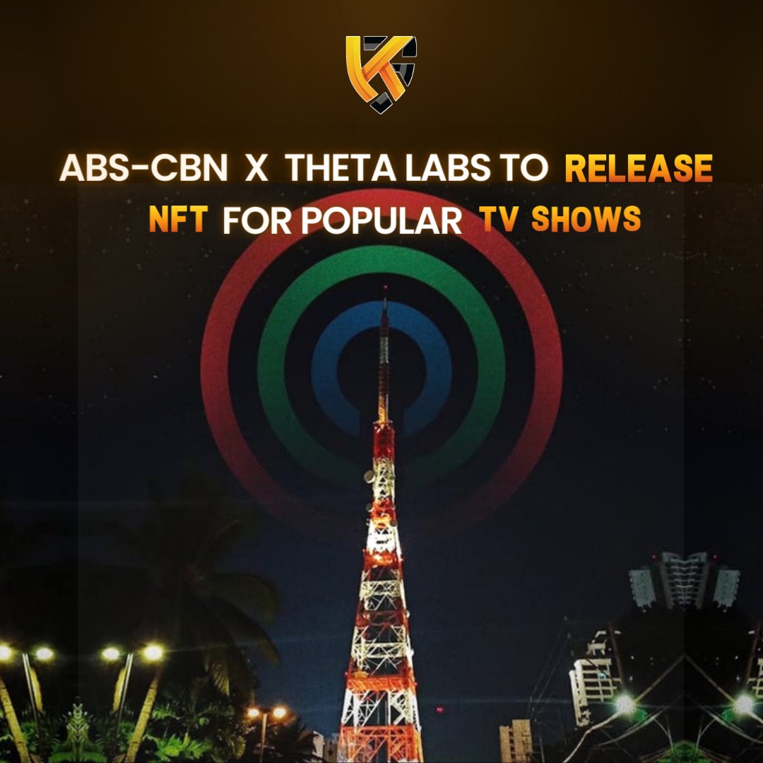 kaveguild's tweet image. [1/3] ABS-CBN, a major media and entertainment company in the Philippines, has partnered with Web3 media provider Theta Labs to launch digital collectibles for three of their upcoming TV shows as non-fungible tokens (NFTs). 

#ABSCBN #ThetaLabs #NFTs #Philippines #Entertainment