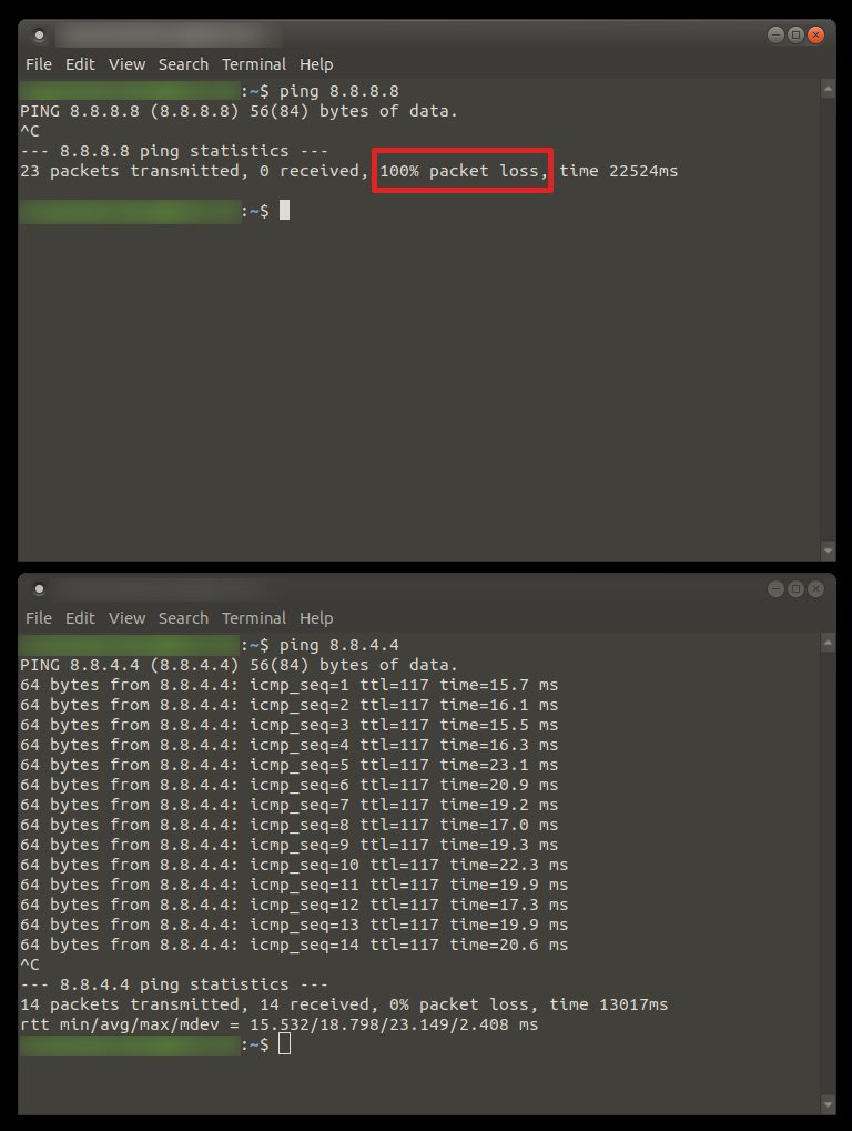 FreeSupport_in's tweet photo. @Google Your primary DNS 8.8.8.8 is down in India https://t.co/KkRrXh9HxV