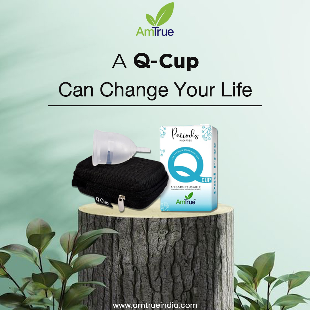 AmTrueIndia's tweet photo. Tensed with sanitary napkin irritations?
Give a change in your life with AmTrue's Q-Cup.
Shop Now &amp; Go Pad-free
Q-cup upgrades you in your periods with trusted and 100% safety.
Don’t Forget to
Visit Our website
Link in bio.
#amtrueindia #Qcup #padfreeperiods  #womenhealth #nagpur https://t.co/79Z8rLgbn9