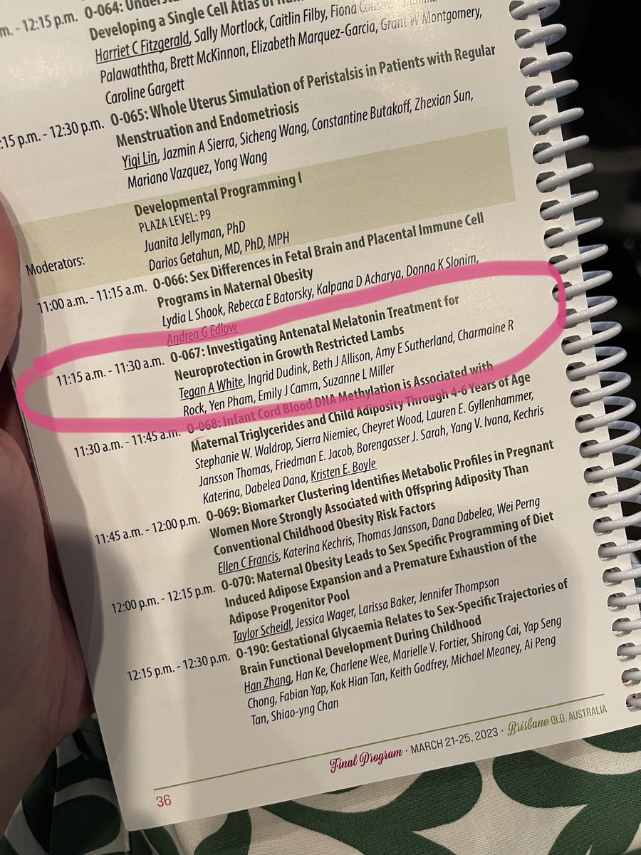 Excited to be presenting some of my PhD work tomorrow at #SRI2023 at 11.15am in developmental programming session 1

<a href="/SRIWomensHealth/">SRI</a>