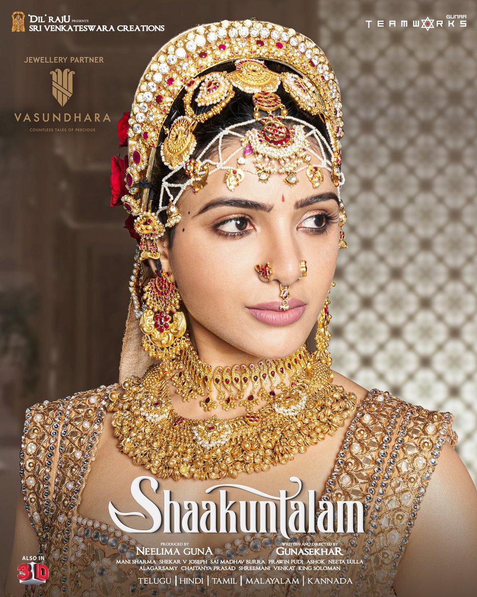 SamanthaPrabuFC's tweet photo. Queen Shakuntala 😍❤️ @Samanthaprabhu2 

#Samantha #SamanthaRuthPrabhu #Shaakuntalam #ShaakuntalamOnApril14 https://t.co/whqxByMqy5