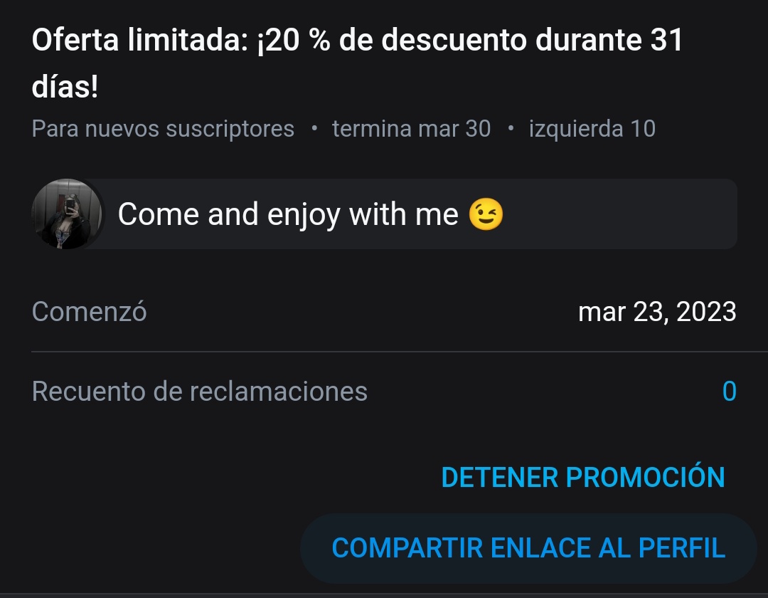 Chloe_vlc's tweet photo. Ven y disfruta conmigo 😉
Oferta limitada: ¡20% de descuento durante 31 días!
Come and enjoy with me 😉
Limited offer: 20% discount for 31 days!
#onlyfans #onlyfansgirl #onlyfansboy #onlyfansbabe #onlyfanslatinas #onlyfanspromo #sexy https://t.co/JxAIbxNeMp