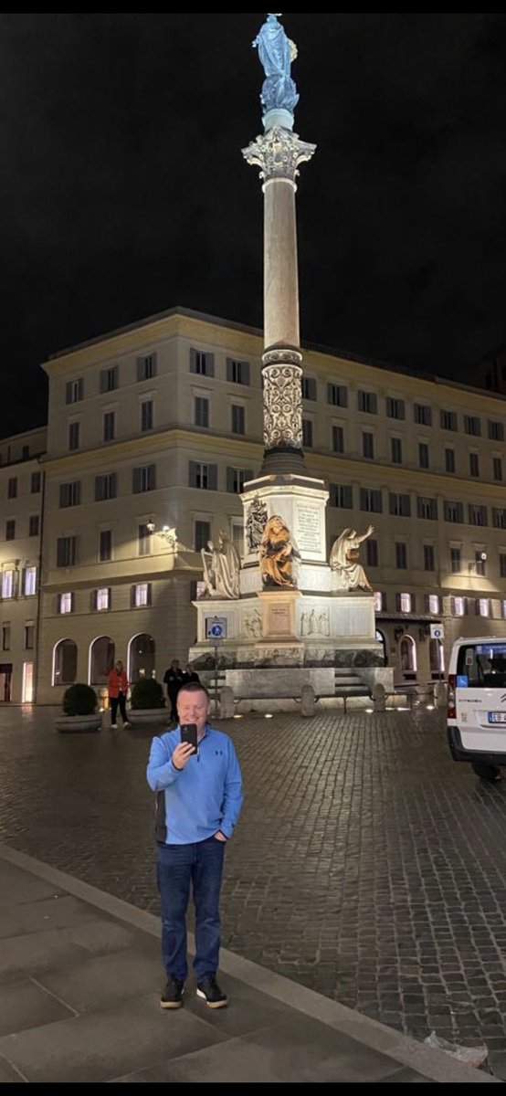 david_doolan's tweet photo. Trevi Fountain &amp; Spanish Steps Rome. Great first night of hols. https://t.co/x5hiC9NXkN
